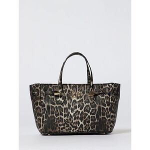 Secret Pon-Pon Handbag Woman Camel